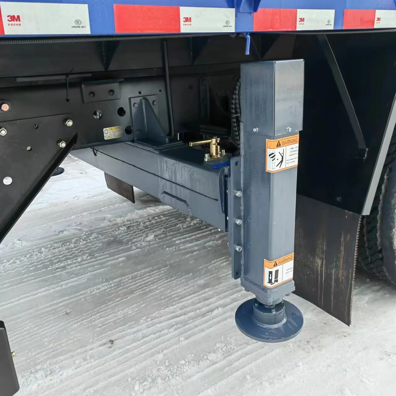 HAOY For Workshop 8 Ton Hydraulic Arm Drive Winch Traveling Telescopic Boom Lift Trailer With Truck Crane
