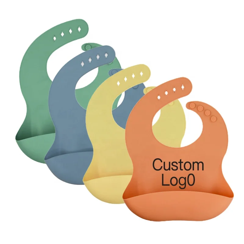 
Custom baby bib silicone custom babero bebe baby boys bibs girl baby bib cute style 