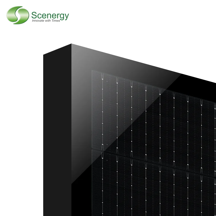 Scenergy 410W Shingle Solar Panels Paneles Solares Costo Tough Black In Eu Stock Warehouse