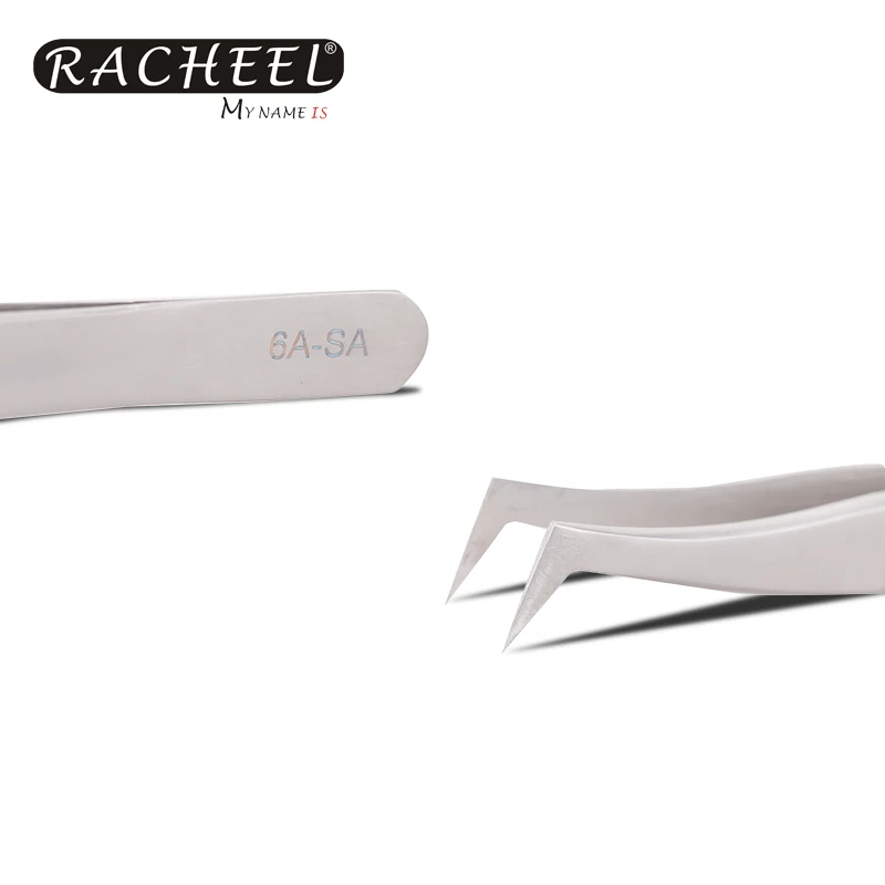 VETUS 6A-SA stainless steel tweezers dedicated grafting eyelash tweezers