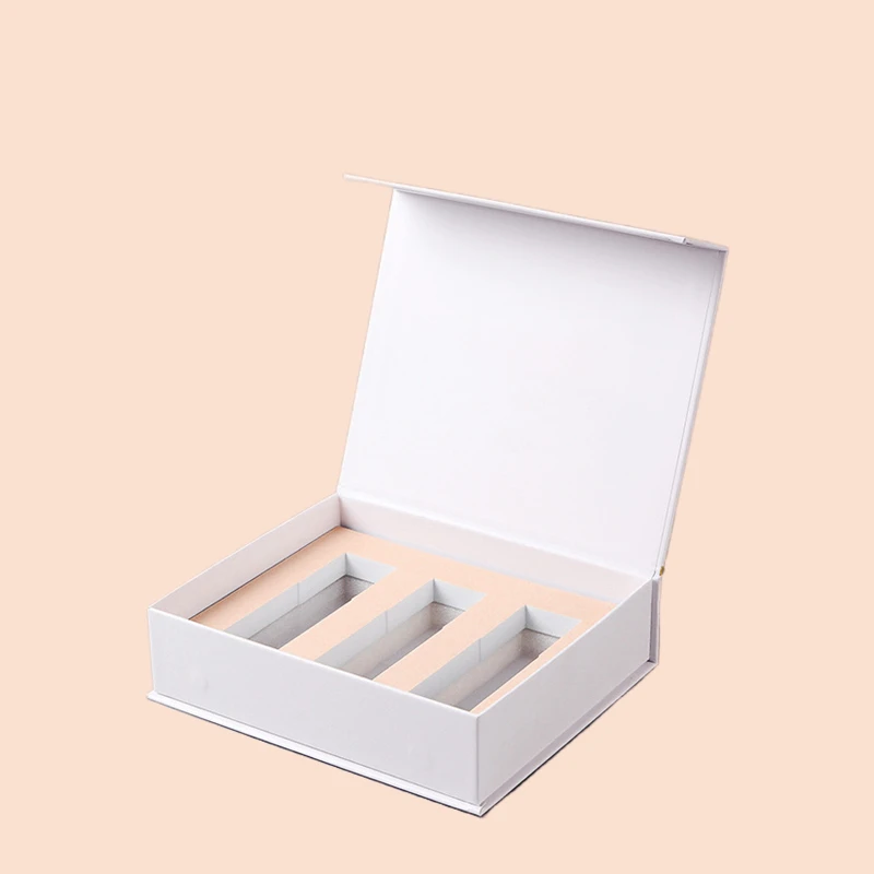 Luxury Perfume Essential Oil Rigid Gift Box With Foam Insert