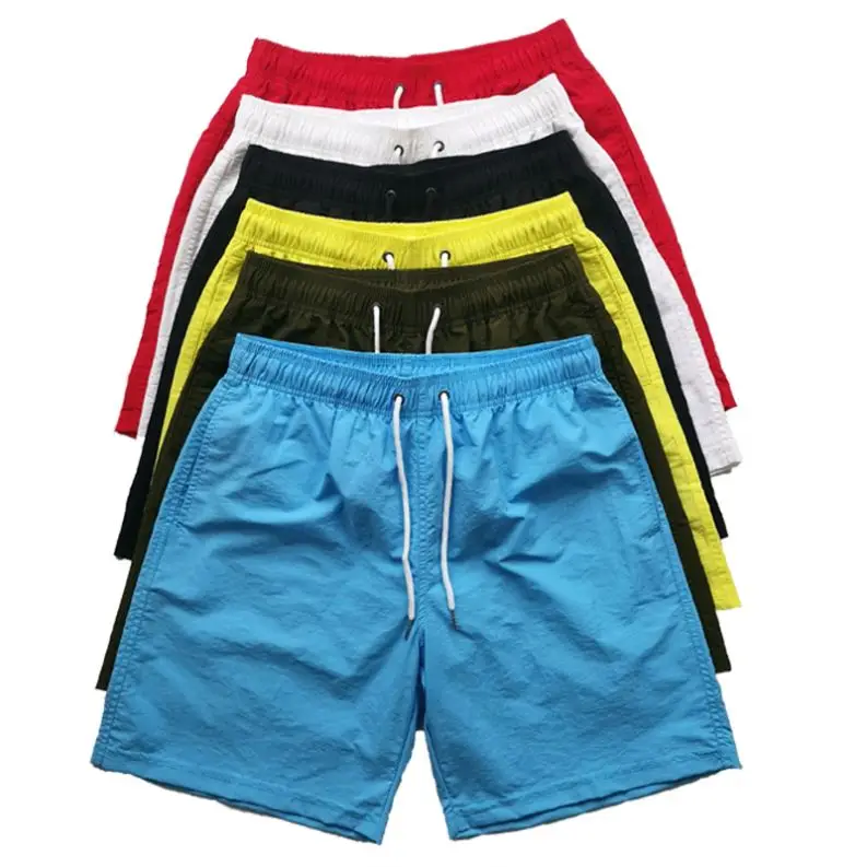 
Dropshipping free sample custom logo waterproof quick dry men boardshorts swim trunks swimwear beach shorts 