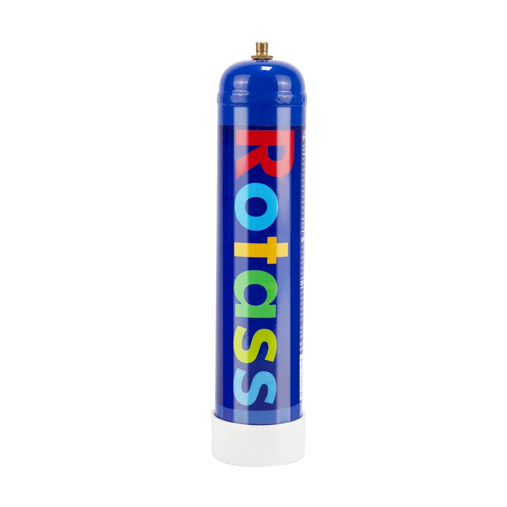 Rotass New Design 1L cream charger gas cylinder CE/ISO certified 615g whipped Cream Chargers