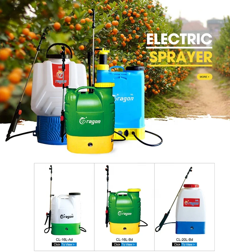linyi chenglong plastic 16L 18L agricultural knapsack battery sprayer 2 in 1 battery sprayer pump