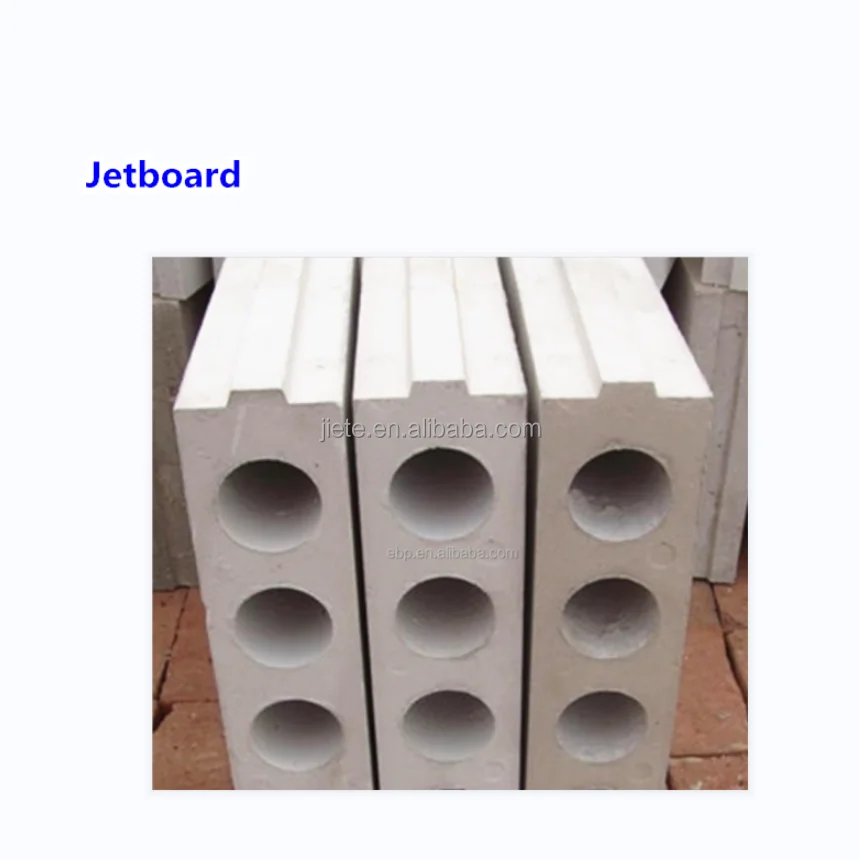 Prefab Construction Building Wall Materials Concrete Hollow Core Wall Panels Precast hollow Core Slab Panel Boards