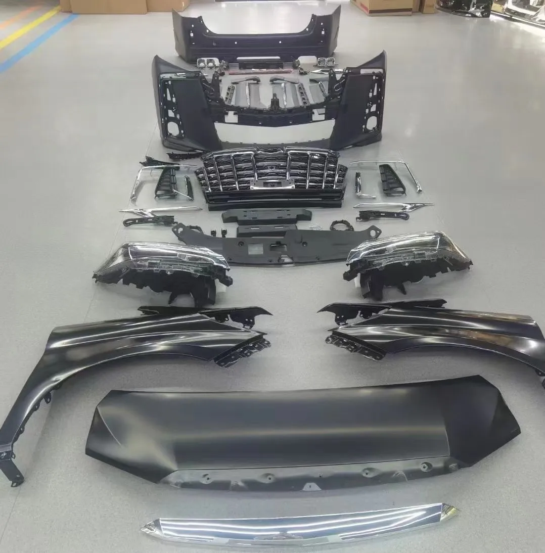 Красивый новый дизайн кузова автомобиля для Toyota Alphard 2008-2014 Обновление до 2018-2021Include 3 глаз головной лампы fender