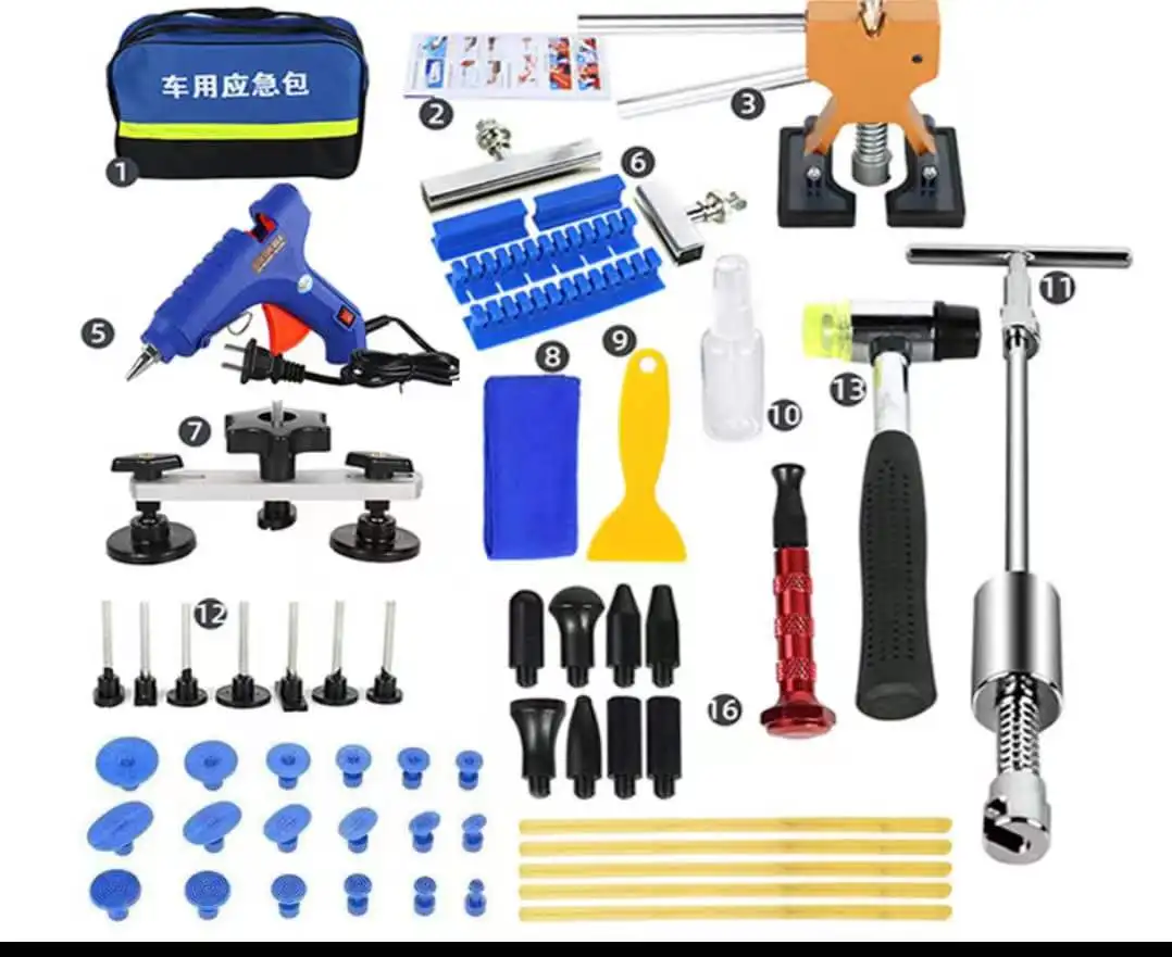 car door opener kit full set quick out locksmith tool car lockout kit Dent Repair Tool Set Wholesale Car Dent Repair Tool Set