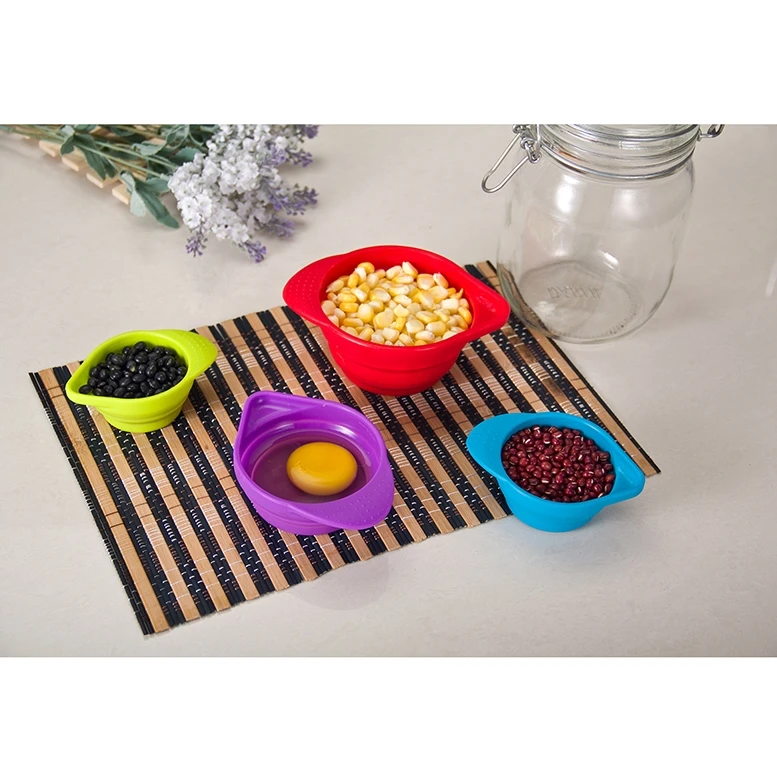 Wholesale Custom size silicone collapsible measuring