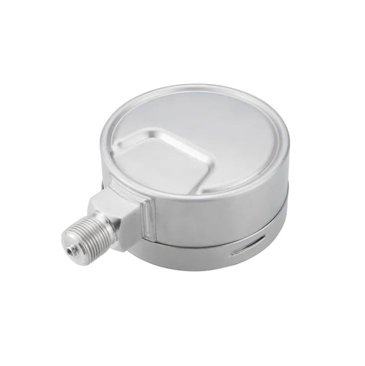 Hot Selling Renown Manufacturer Pressure Tester Thermometer 1-2500bar Customizable Stainless Steel Pressure Gauge