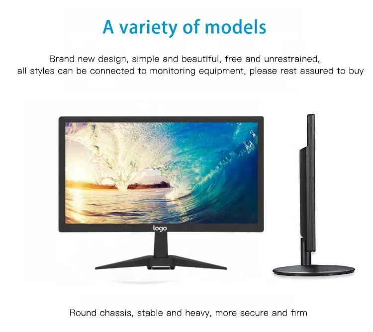 Universal display LCD Monitor 18.5 inch Office Monitor Computer 17 19  22 24 27 inch Cheap Price slim  LED PC Monitor