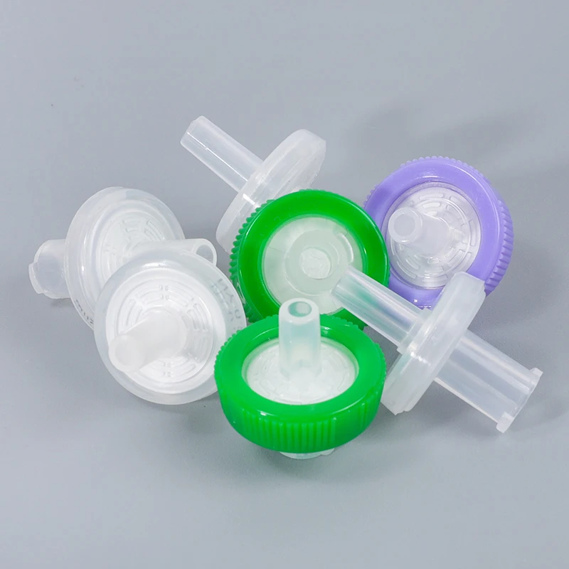 Lab Sterile PTFE Pes PVDF Nylon 0.22um 0.45um Syringe Filter