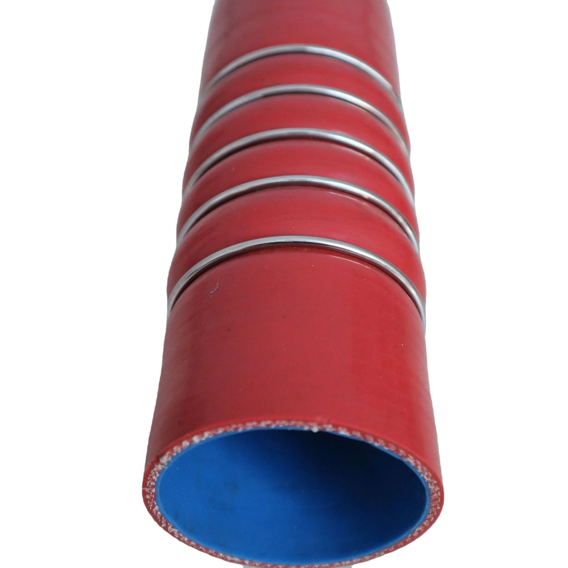 Factory direct sales wear-resistant corrugated truck coolant silicone rubber hump hose