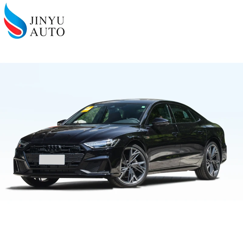 Лидер продаж, AUDI A7L 2023 45 TFSI quattro S-line, черный воин, спортивный бензин, новый автомобиль, Китайский автомобиль