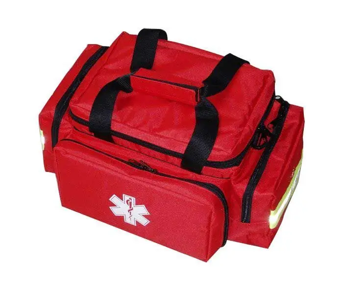 First Aid Responder Kit Medical EMS Economic Fully Stocked Bag Small Padded Trauma Bag