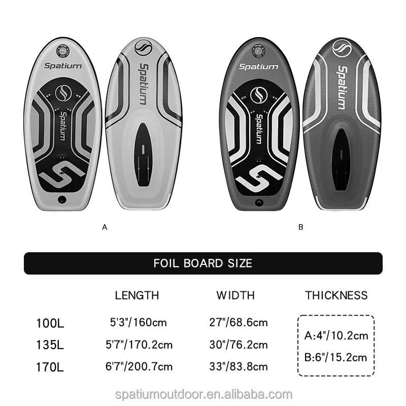 Spatium 2024 High tenacity ripstop wing hydrofoil surfboard foil board kite Available in stock