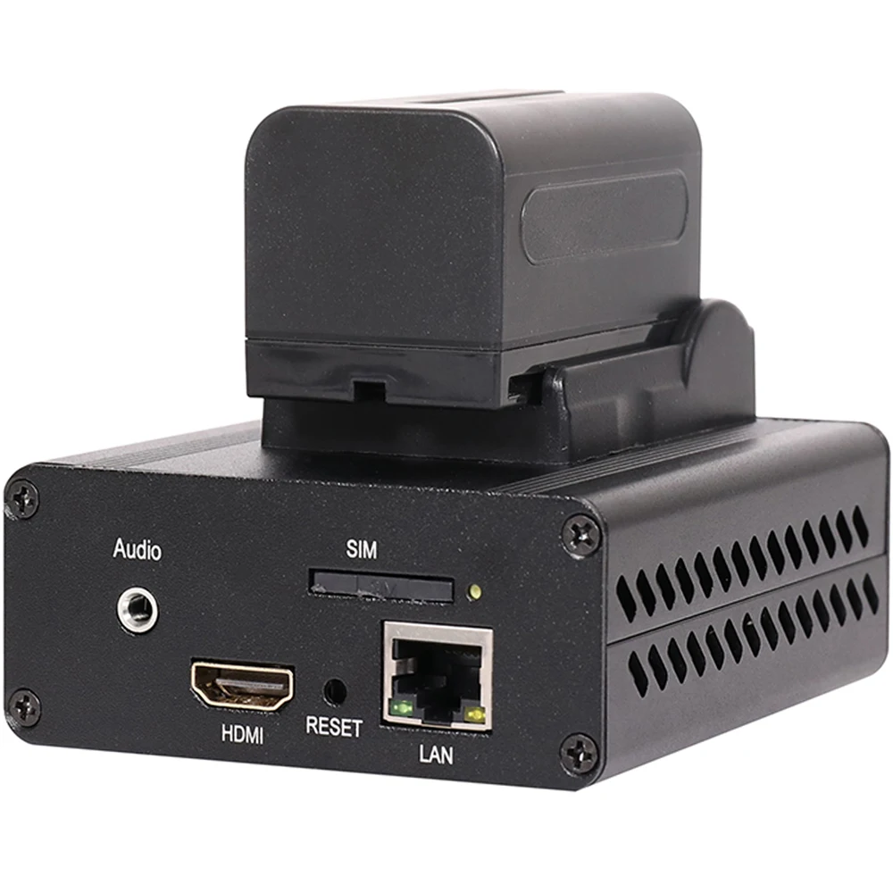 3G 4G LTE видео Hdmi кодер H.265/H.264 для прямой трансляции поддержка SRT RTMPS HTTP RTSP RTMP UDP