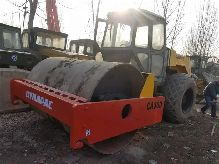 Подержанный дорожный каток Dynapac CA30D для продажи одиночный двойной барабанный б/у Германия бренд