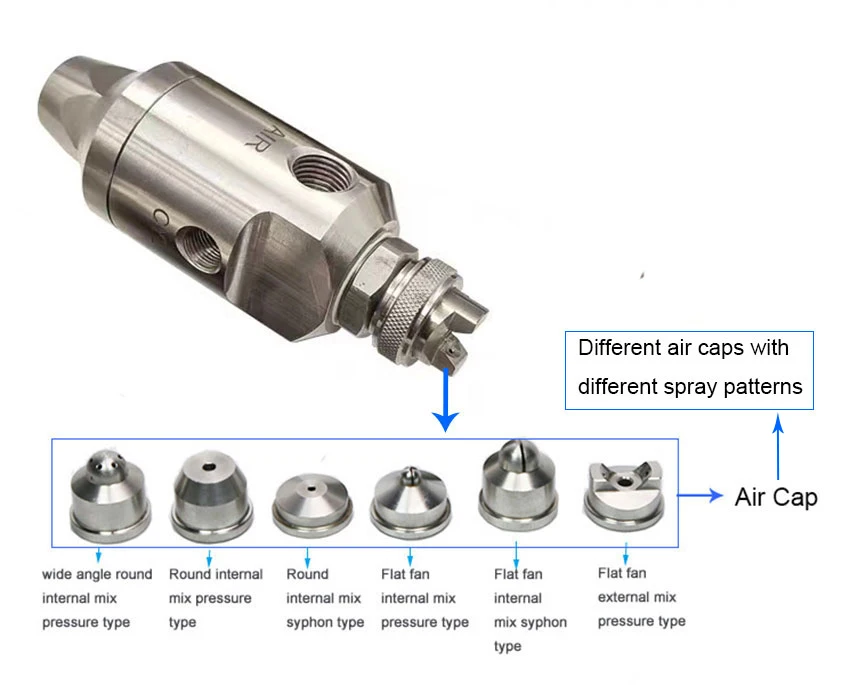XINHOU High Quality JAU 304SS 316SS Industrial Automatic Air Atomizing Spray Nozzle China