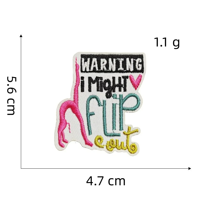 Happy cherleading Team тканевые наклейки спортивные розовые комбинированные вдохновляющие нашивки с железом