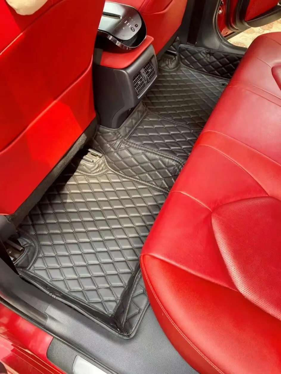 Luxury Car Floor Mats Full Set Carpet Waterproof Diamond Car Mat For Toyota Yaris 2016 2021 2022 2023