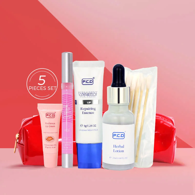 Eyebrow lip repair set Permanent makeup Tattoo aftercare Repairing Kit after PMU operation microblading kit for academy