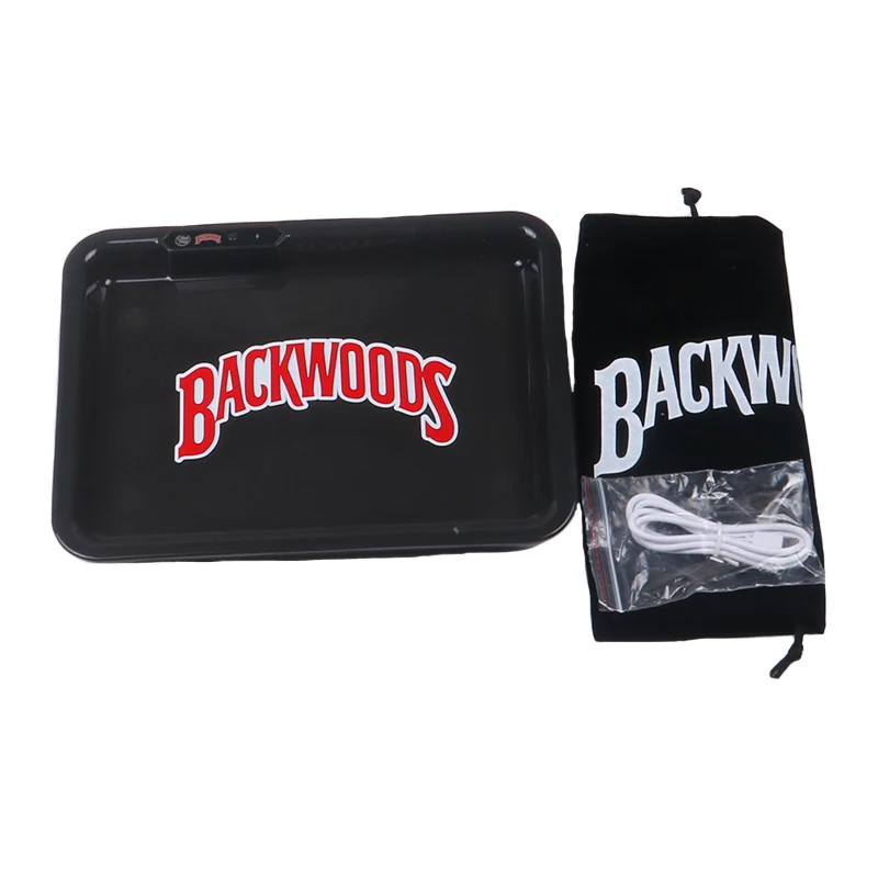  Новый дизайн пластиковые акриловые вращающийся светодиодный лоток backwoods rtv