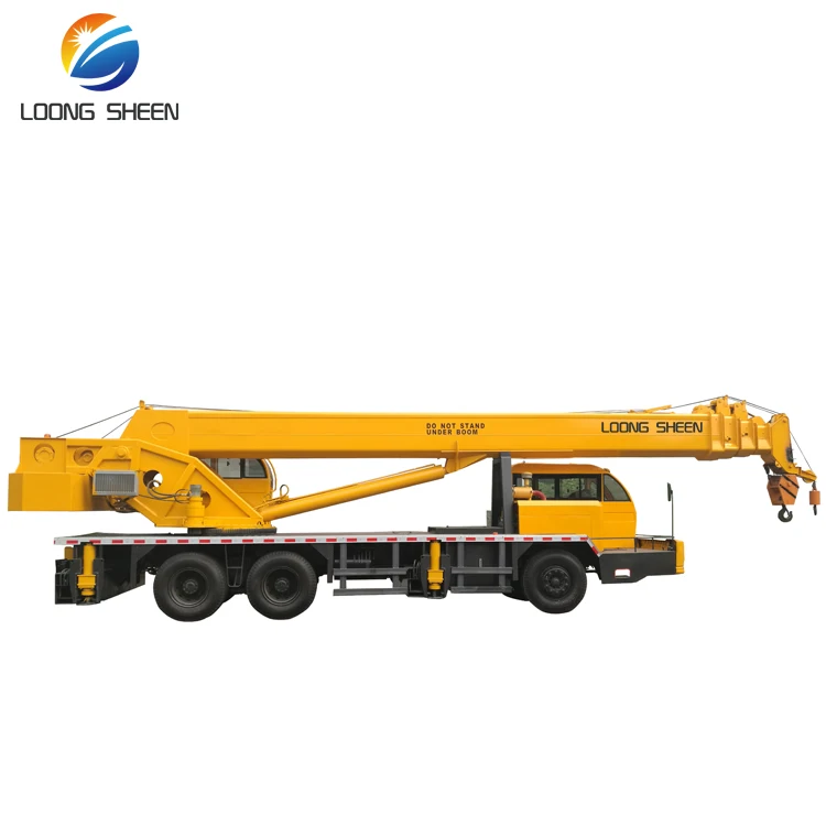 High quality of 25 Ton used LOONGSGEEN truck crane LXTY-H25  used  hydraulic telescopic boom crane 25 ton