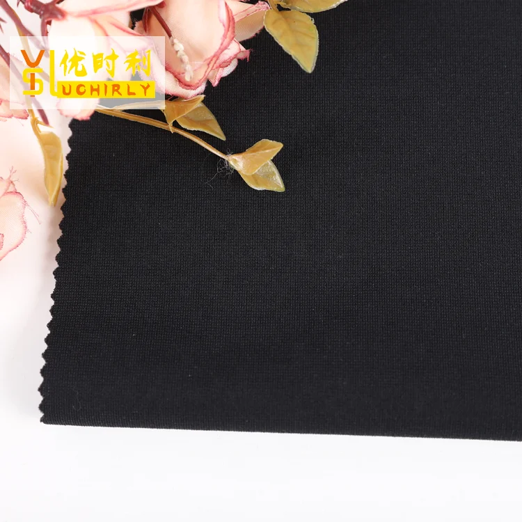 Viscose nylon spandex knitted ponte de roma fabric