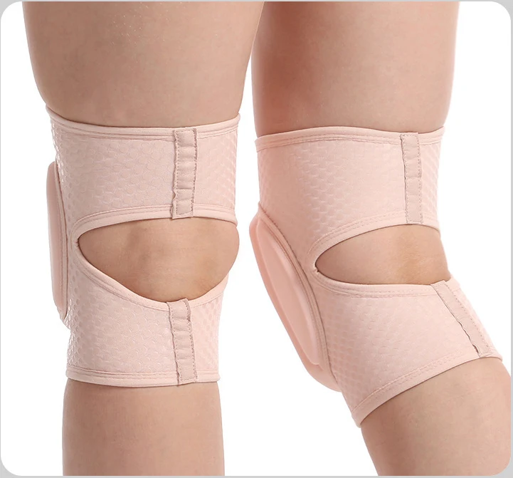 High Quality Wholesale Pole Dance Fitness Gym Yoga Knee Pads Thick Padding Knee Pads Dance Cycling Knee Protector Kneepad