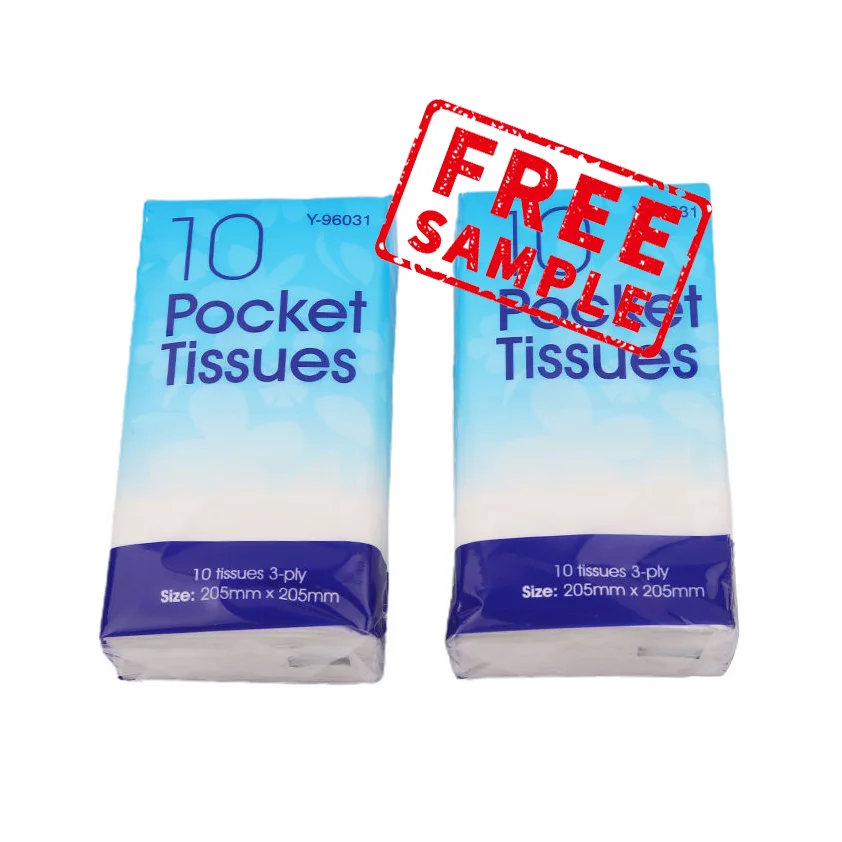 Customized Soft Pocket Facial Tissue Handkerchief Tissue