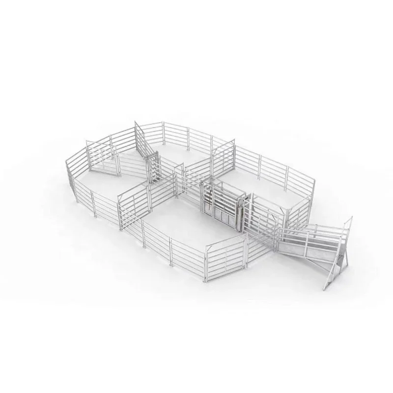Oval Rails Full Welded Durable Quality Galvanized Australia Livestock Cattle Panels And Gates