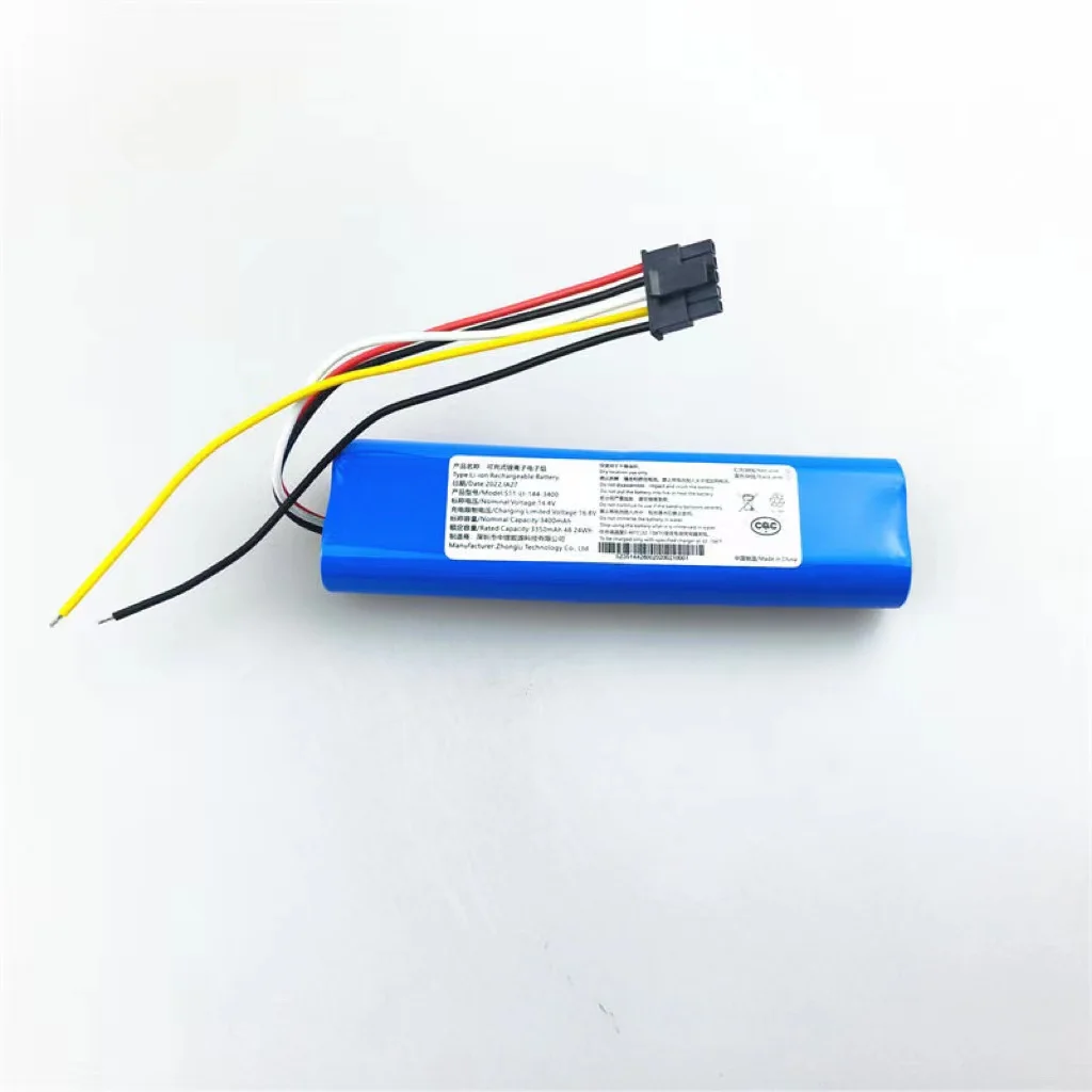 14.4V 14.8V 3200mAh 2600mAh Li-Ion Cylindrical Rechargeable Battery Pack For CONGA 3090 1690 Robot Vacuum Cleaner TF-G85 Haier