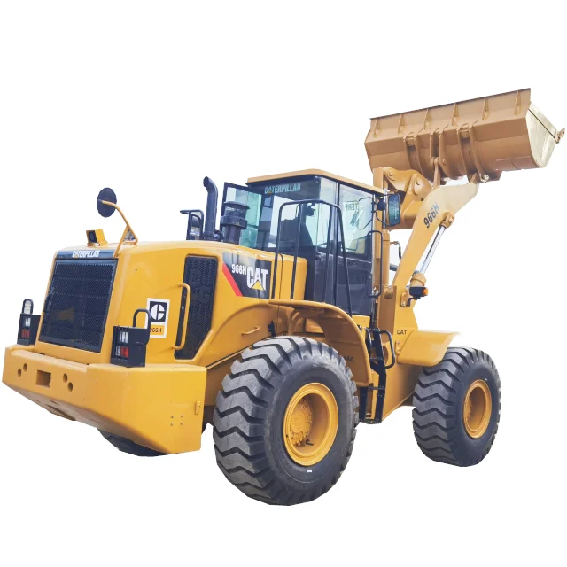 Front Loader Used Cat 966H Wheel Loader Caterpillar Front Wheel Loader 950H 966F 966G  966H for Sale Provided 6.7 /7.4km/h