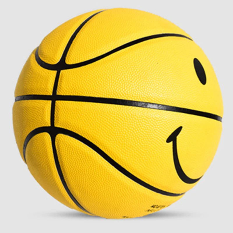 Promotional various durable using 7 original leather basketball ball