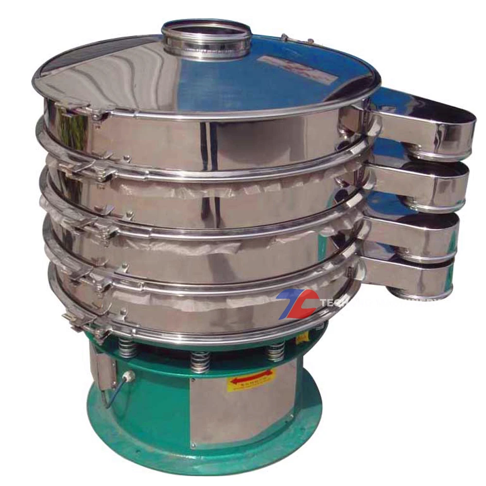Industrial Stainless Steel Rotary Vibrating Screen Milk Powder Sieve Machine Food Sifter Separator