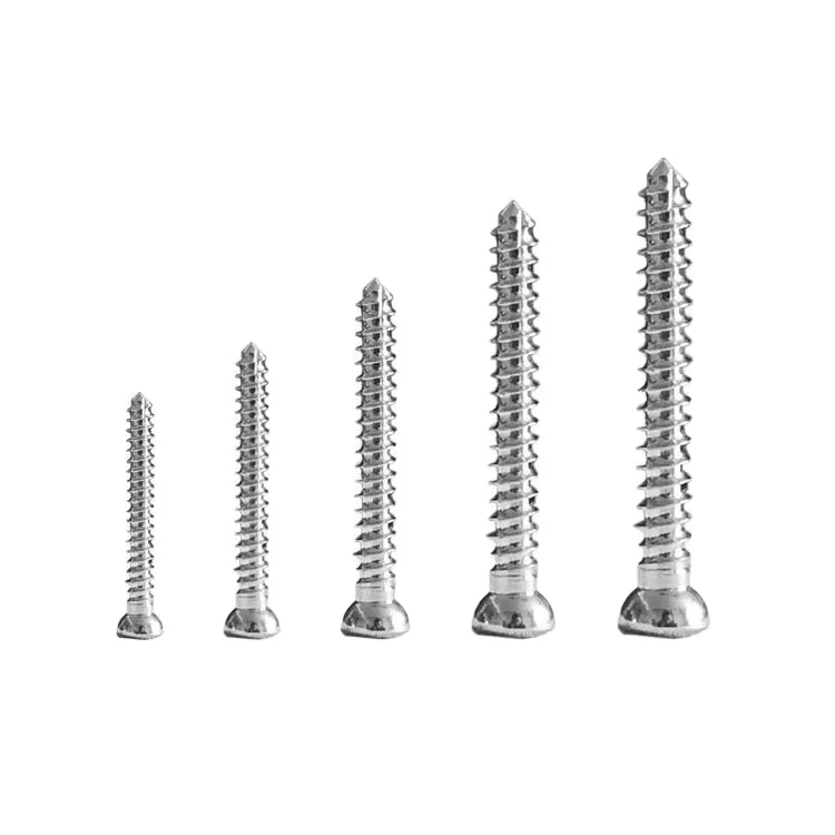 Orthopedic Veterinary  Screw Stainless Steel Self tapping Animal Bone Screw