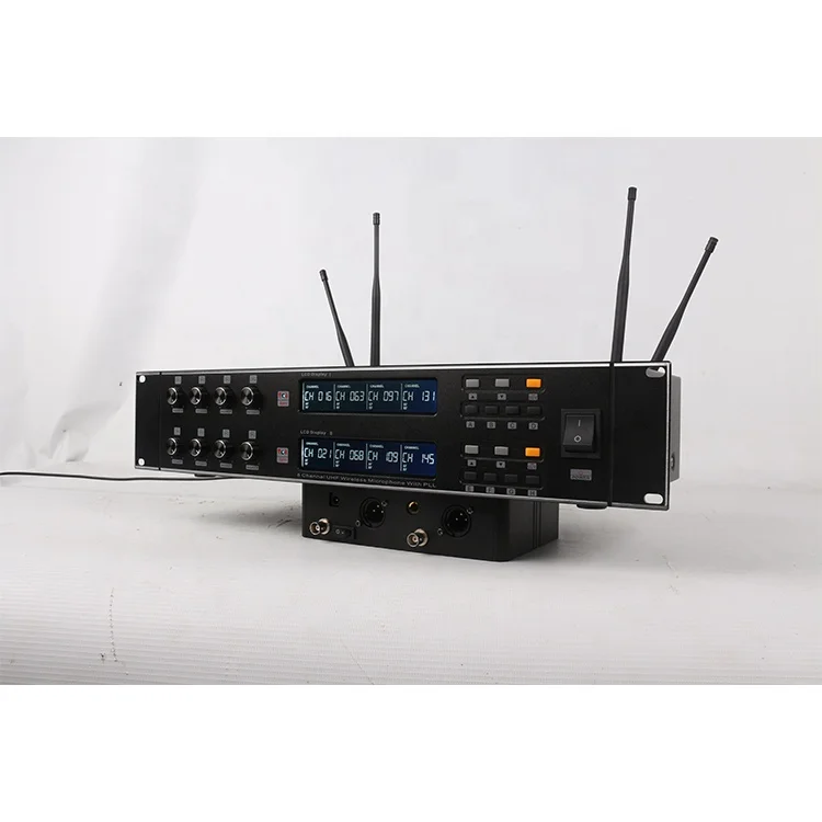 U-M8000 UHF 8 Channel Wireless Microphone Professional Studio Conference Microphone System