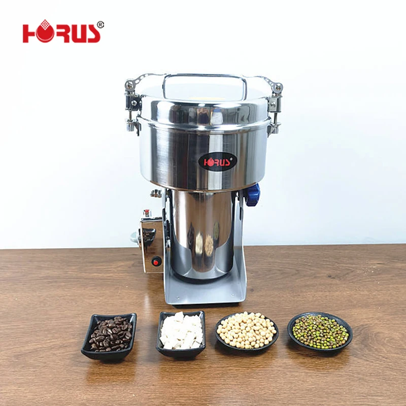 HORUS Professional 270 degree swing commercial electric flour grinder machine with 100% copper motor