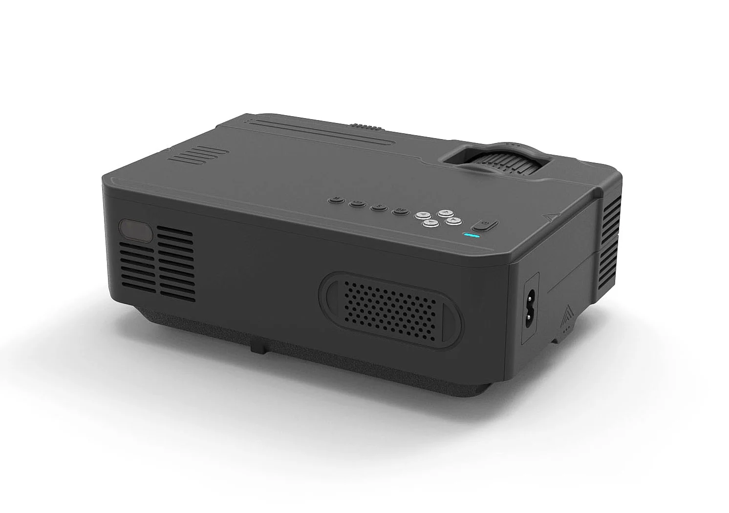  Китайский завод прямая продажа светодиодный проектор HD a2000 мини-проектор портативный карманный ЖК-дисплей для домашнего кинотеатра аудио/USB/SD