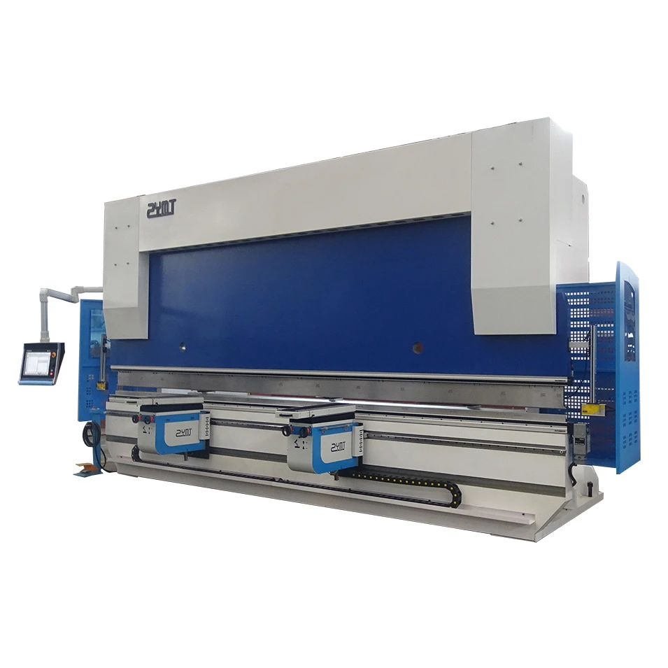 
ZYMT 160T/3200 DA66T aluminum iron plate hydraulic press brake for steel warehouse press brake machine 