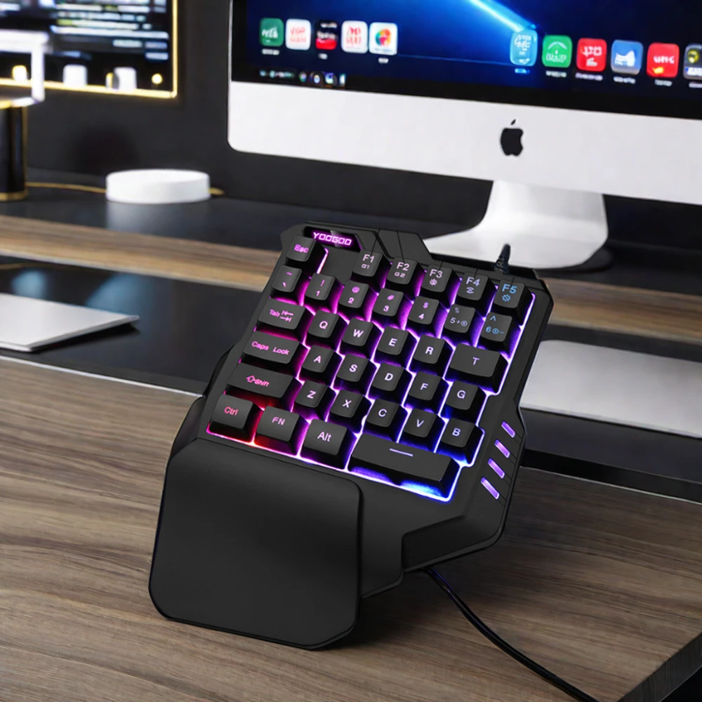 Новые продукты, Игровая клавиатура RGB с одним управлением, семь цветов