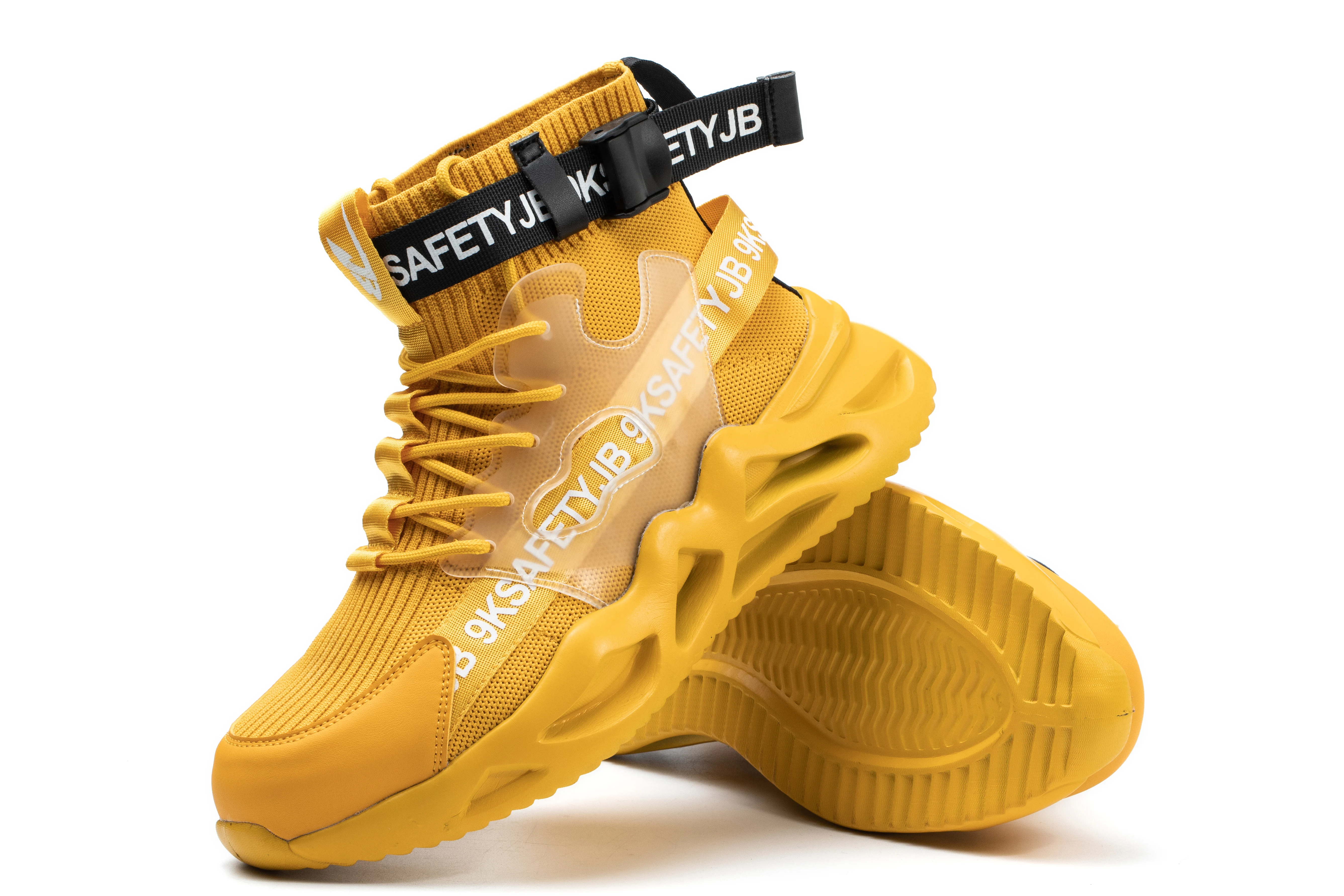 Hot Selling Industrial Protective Breathable  Puncture-proof Anti-slip Trainers Steel Toe Safety Shoes For Man