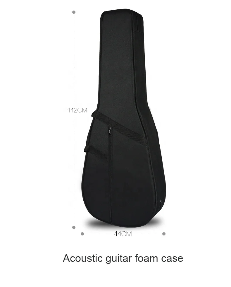 Acoustic/Classical Guitar Bag Waterproof  Adjustable Shoulder Strap Lightweight Gig Bag foam box guitar case