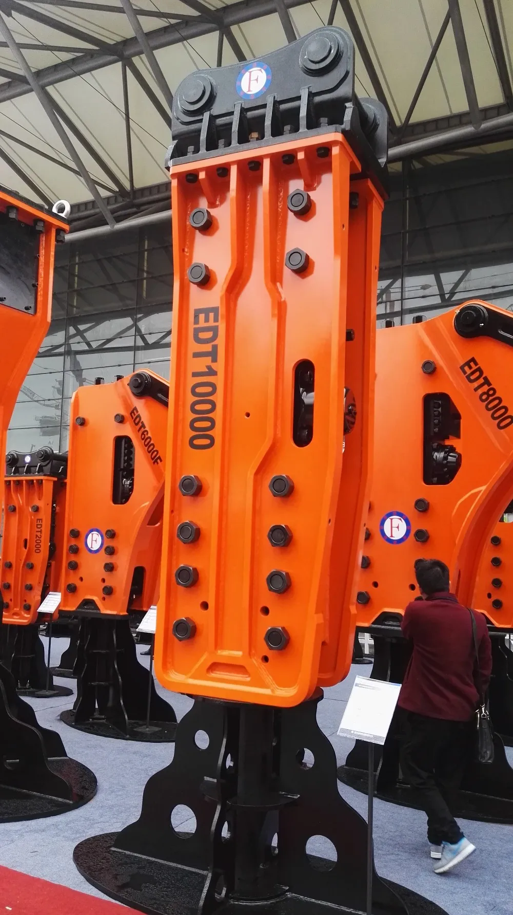 Прямая поставка с завода Новый гидравлический молоток EDT10000 для экскаватора строительной техники прямо из источника