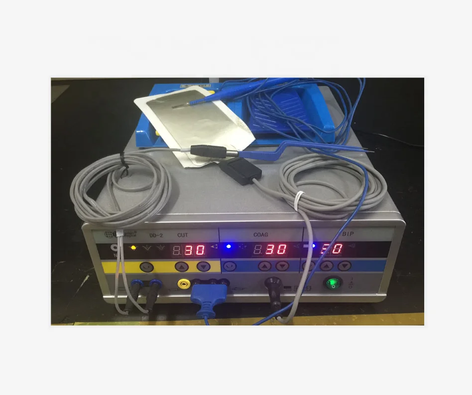  Модель ELEK-400W электрохирургический блок