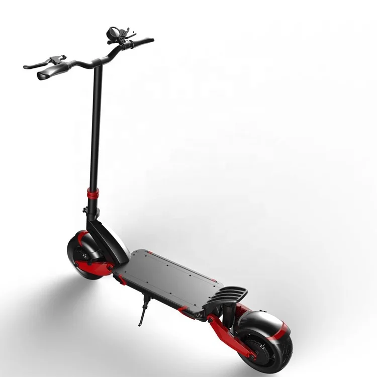 Chinese High Quality Adult 52v 2000W Widewheel 10 Inch Dual Motor Electric Scooter With Battery