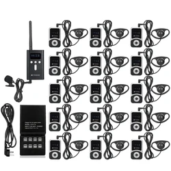 Беспроводная система аудиогида для хаджа, паломничества, церкви с синхронным переводом, с большими батареями, Retekess T130S T131S