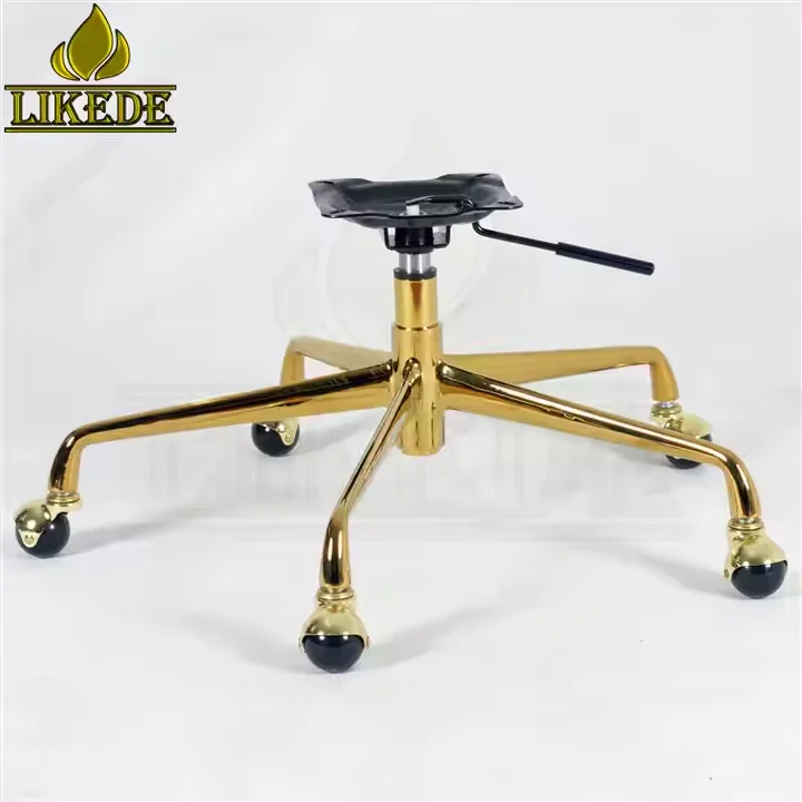 Aluminum and Brass Swivel Base Spare Parts for Sofa and Chair Furniture Legs