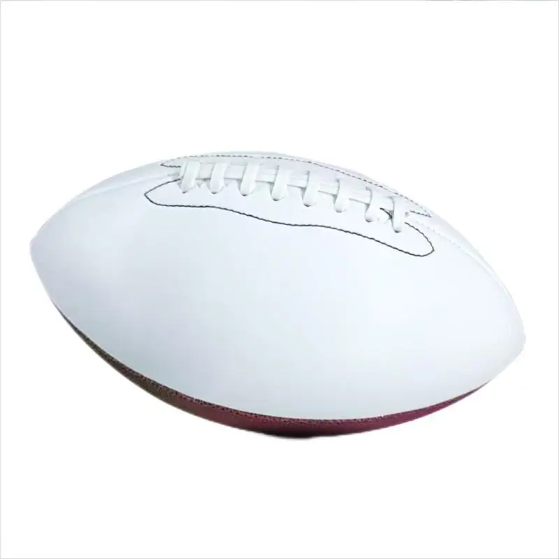 Factory Direct Wholesale American Ruby 9  PU PVC Game Training Gift Football Ruby Outdoor Indoor Sports