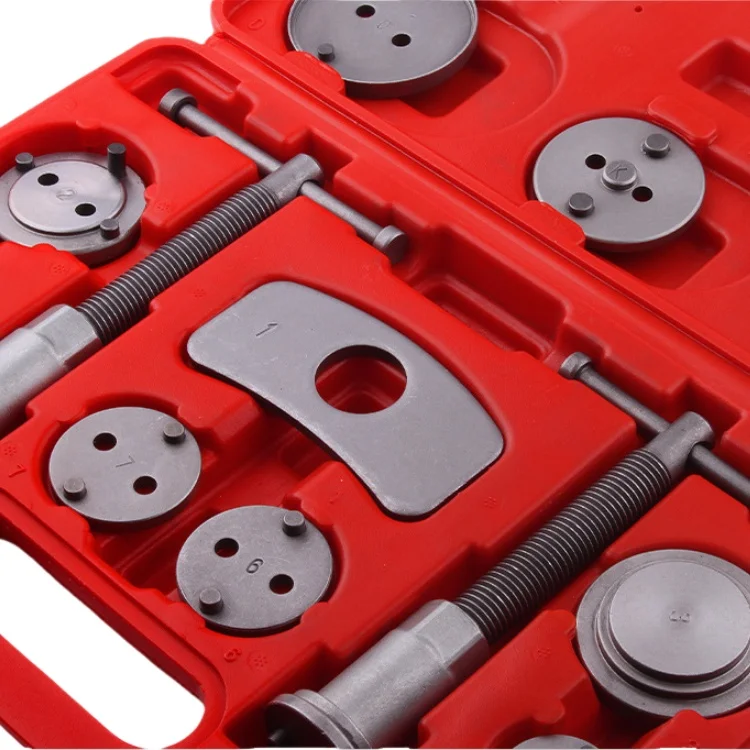 18 piece set of car brake cylinder maintenance tools brake caliper tool